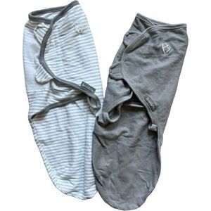 Baby Boys Ingenuity Gender Neutral SwaddleMe Swaddle Me Sleep Sacks Sz S/M